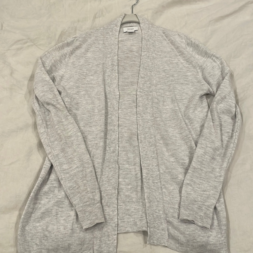 Old Navy Lightweight X-Small Gray Cardigan